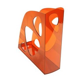 ECOMAG Porte-revues tangerine transparen