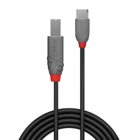 Câble USB 2.0 Type C vers B, Anthra Line, 3m