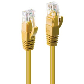Câble réseau Jaune Cat.6 U UTP, 1m