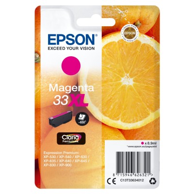 Epson ink cartridge T33634010 magenta 33XL ( C13T33634010 )