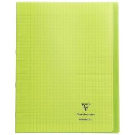 Koverbook piqué polypro transparent Vert 24x32cm 96p séyès