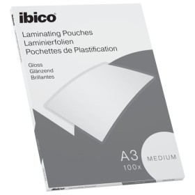 Pack de 100 pochettes à plastifier A3 100 Microns IBICO