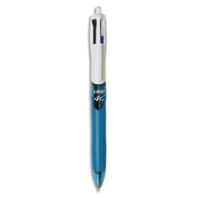 BIC STYLO BILLE 4 COUL GRIP MOY 8871361